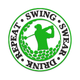 Repeat Swing Swear Drink Embroidery Design, Instant Download