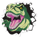 Roaring T-Rex Embroidery Design, Instant Download