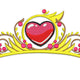 Royal Heart Crown Embroidery Design V2, Instant Download