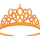 Royal Loops Princess Tiara Embroidery Design, Instant Download