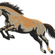 Running Horse Embroidery Design, Instant Download