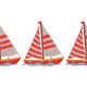 Sailboats Embroidery Design, Instant Download
