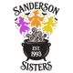 Sanderson Sisters Embroidery Design, Witch Trio Cauldron EST 1993 Pattern, Instant Download