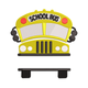 School Bus Embroidery Design, Kids Back to School Machine Embroidery Pattern, Instant Download