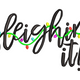 Sleighin' It Christmas Embroidery Design, Instant Download