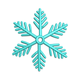 Snowflake Embroidery Design, Classic Winter Machine Embroidery Pattern, Instant Download