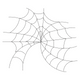 Spiral Spider Web Line Embroidery Design, Instant Download