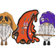 Spooky Halloween Gnomes Embroidery Design, Instant Download