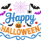 Spooky Halloween Lettering Embroidery Design, Instant Download