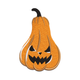 Spooky Jack O' Lantern Pumpkin Embroidery Design, Instant Download