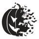 Spooky Pumpkin Ghost Halloween Embroidery Design, Instant Download