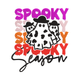 Spooky Season Cowboys Ghost Embroidery Design, Instant Download