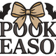 Spooky Season Halloween Embroidery Design V3, Instant Download