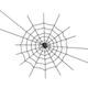 Spooky Spider Web Embroidery Design, Instant Download