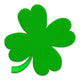St Patricks Day Shamrock Embroidery Design, Instant Download