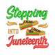 Stepping Into Juneteenth Embroidery Design, Instant Download