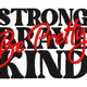Strong Brave Pretty Kind Embroidery Design, Instant Download