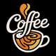 Stylish Coffee Cup Embroidery Design, Machine Embroidery Pattern, Instant Download