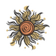 Sun Swirl Embroidery Design, Boho Sun Machine Embroidery Pattern, Instant Download
