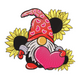 Sunflower Valentine Gnome Embroidery Design, Instant Download