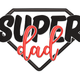 Super Dad Embroidery Design, Instant Download