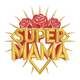 Super Mama Embroidery Design, Mother's Day Pattern, Machine Embroidery Pattern, Instant Download
