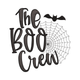 The Boo Crew Halloween Embroidery Design, Instant Download