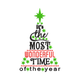 The Most Wonderful Time of the Year Embroidery Design, Machine Embroidery Pattern, Instant Download