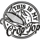 This Is My Crop Top Embroidery Design, Instant Download