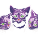 Three Cat Faces Embroidery Design, Instant Download