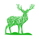 Tree Deer Embroidery Design, Instant Download