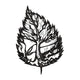 Tree of Life Leaf Embroidery Design, Nature Symbol Machine Embroidery Pattern, Instant Download
