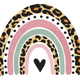 Trendy Rainbow Embroidery Design, Instant Download