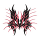 Tribal Butterfly Embroidery Design, Instant Download