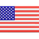 USA Flag Embroidery Design, Independence Day Pattern, Instant Download