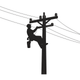 Utility Line Worker Embroidery Design, Lineman Machine Embroidery Pattern, Instant Download