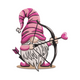 Valentine Cupid Gnome Embroidery Design, Instant Download
