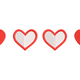 Valentine Heart Border Embroidery Design, Instant Download