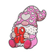 Valentine Love Gnome Embroidery Design, Instant Download