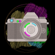 Vintage Camera Embroidery Design, Pattern