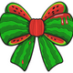 Watermelon Bow Embroidery Design, Instant Download