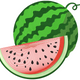 Watermelon Slice Embroidery Design, Summer Fruit Machine Embroidery Pattern, Instant Download
