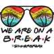 We Are on a Break Embroidery Design, Instant Download
