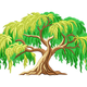 Weeping Willow Tree Embroidery Design, Instant Download