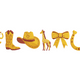 Western Cowgirl Love Embroidery Design, Instant Download