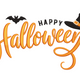 Witch Hat Halloween Lettering Embroidery Design, Instant Download