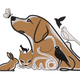 Woodland Harmony Animals Embroidery Design, Instant Download