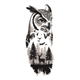 Woodland Owl Embroidery Design, Machine Embroidery Pattern, Instant Download