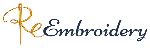 Re Embroidery logo